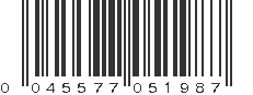 UPC 045577051987