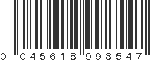 UPC 045618998547