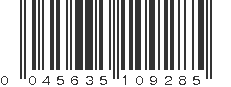 UPC 045635109285