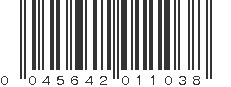 UPC 045642011038