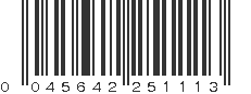 UPC 045642251113