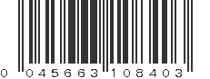 UPC 045663108403