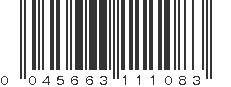 UPC 045663111083