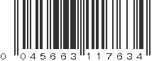 UPC 045663117634