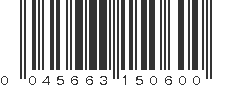 UPC 045663150600