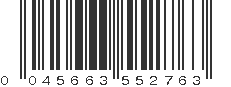 UPC 045663552763