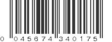 UPC 045674340175