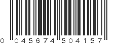 UPC 045674504157