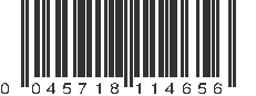 UPC 045718114656