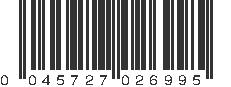 UPC 045727026995