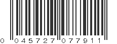 UPC 045727077911