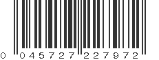 UPC 045727227972