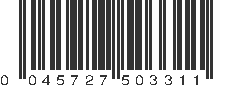 UPC 045727503311