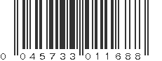 UPC 045733011688