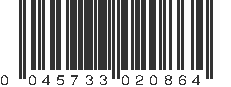 UPC 045733020864