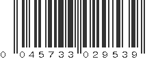 UPC 045733029539