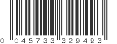 UPC 045733329493