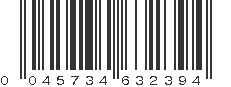 UPC 045734632394