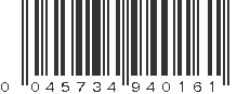 UPC 045734940161