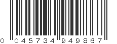 UPC 045734949867