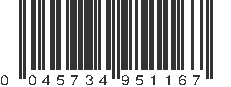 UPC 045734951167