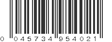 UPC 045734954021