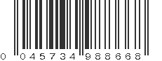 UPC 045734988668