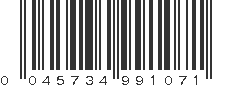 UPC 045734991071