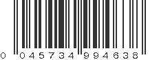 UPC 045734994638