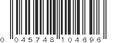 UPC 045748104696