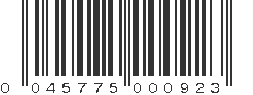 UPC 045775000923