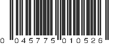 UPC 045775010526