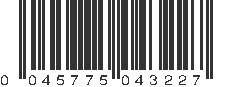 UPC 045775043227