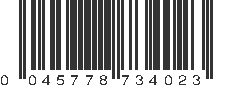 UPC 045778734023