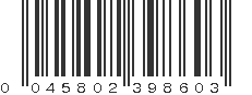 UPC 045802398603