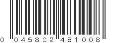 UPC 045802481008