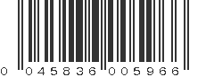 UPC 045836005966