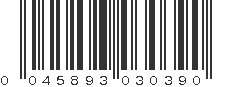 UPC 045893030390