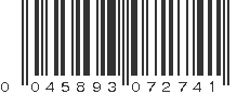 UPC 045893072741