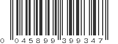 UPC 045899399347