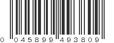 UPC 045899493809