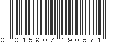 UPC 045907190874