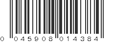 UPC 045908014384