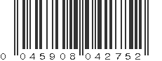 UPC 045908042752