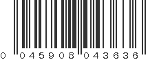 UPC 045908043636