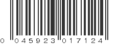 UPC 045923017124