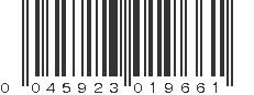 UPC 045923019661