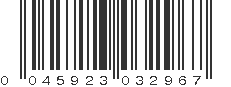 UPC 045923032967