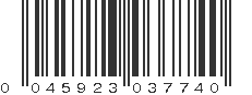 UPC 045923037740