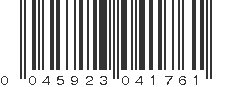 UPC 045923041761